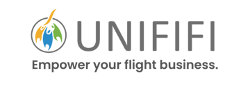 Unififi Logo with Slogan Vertical